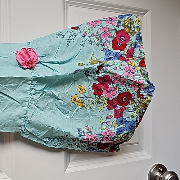 Penny M by Penelope Mack 100% Cotton Floral Sundress in Size 18M - Picture 3 of 7